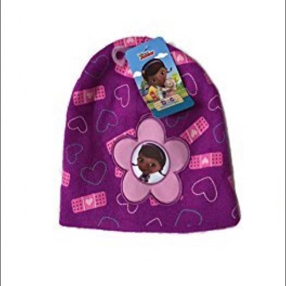 Doc McStuffins Band-aids Knit Hat Beanie Cap